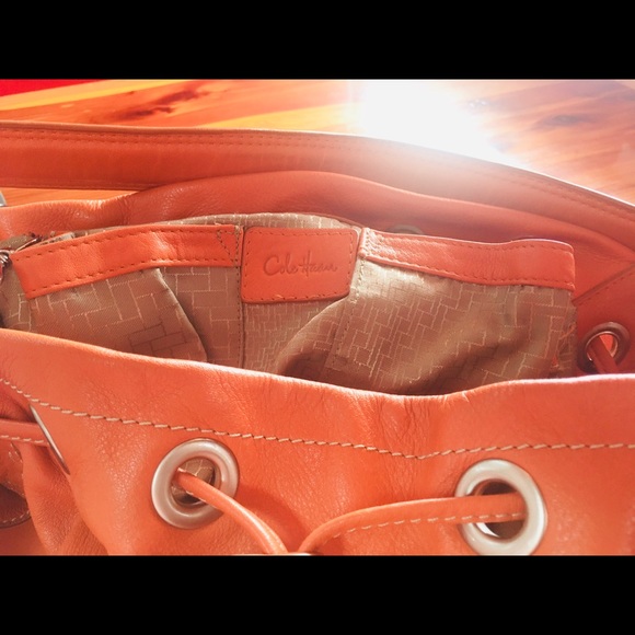 COLE HAAN BURNT ORANGE BAG - Picture 3 of 4
